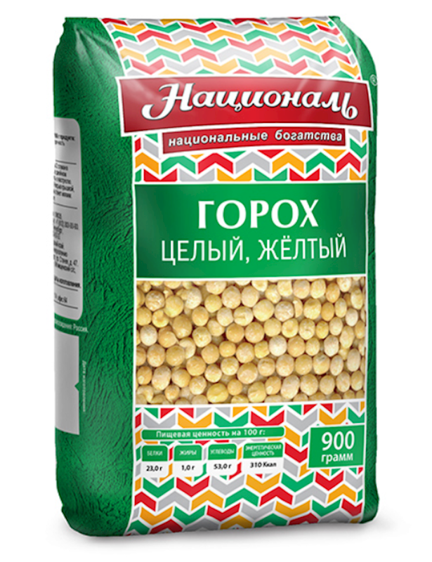 Natsional Angstrem Peas (Goroh) Polished 900g/12pack