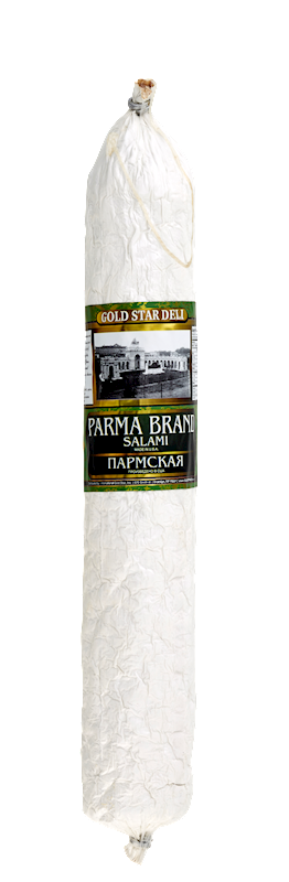 Gold Star Deli Salami, Parma Brand ~1.8lbs