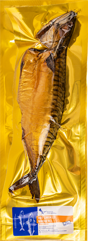 North Fish USA Hot Smoked Mackerel ~1.2lbs/2pack