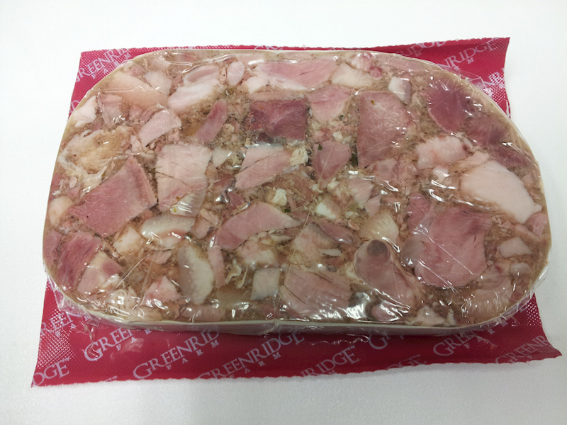 GREENRIDGE FARM Coppa Di Tiesta Headcheese  ~1.2lbs/2pack