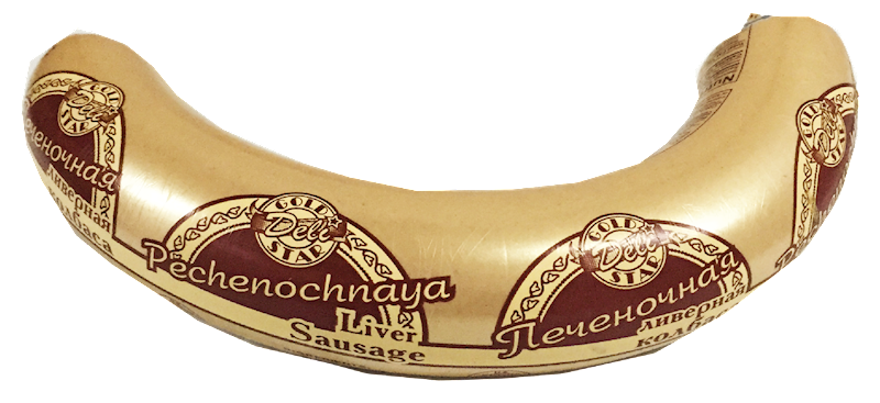 GOLD STAR DELI Pechenochnaya Liver Sausage 340g/3pack