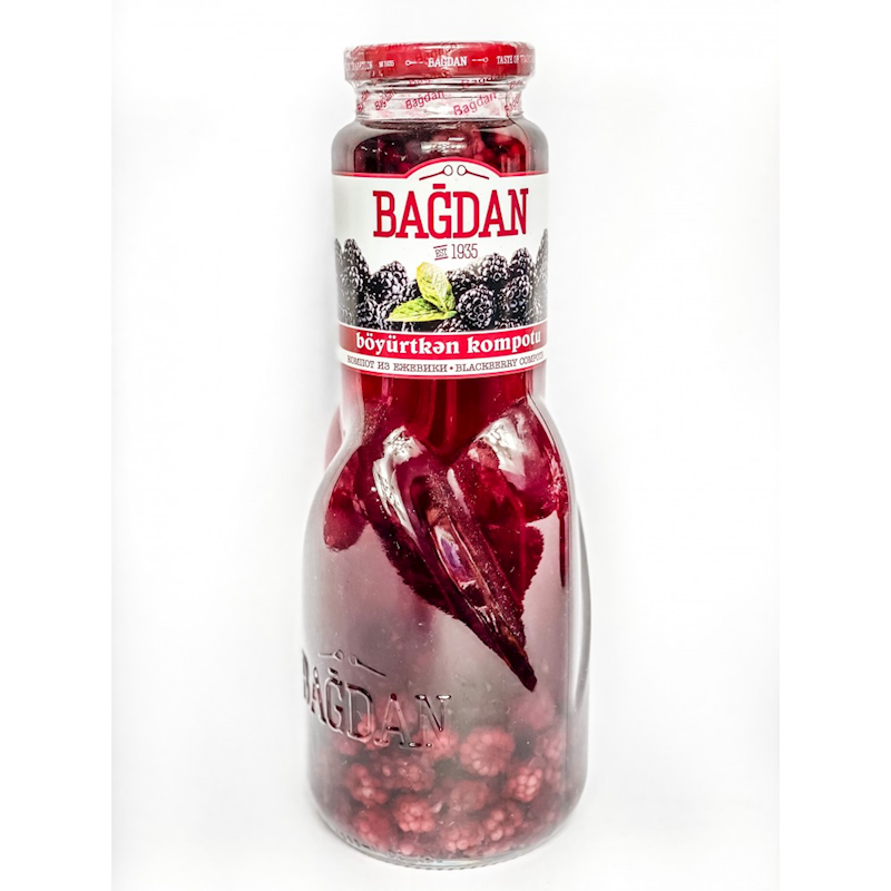 Bagdan Compote, Blackberry 1000ml/8pack