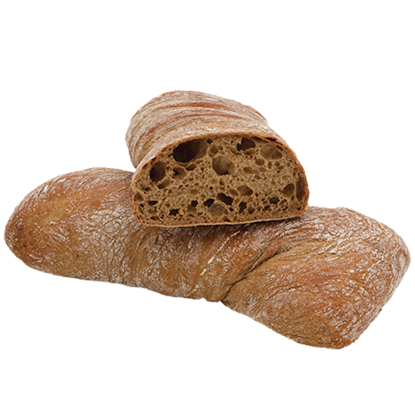 Bread 439 Dark Italian, Ciabatta 350g/16pack