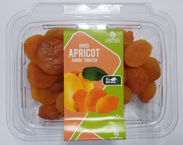 Family Tree Apricot Jumbo, Turkish 12oz/3pack