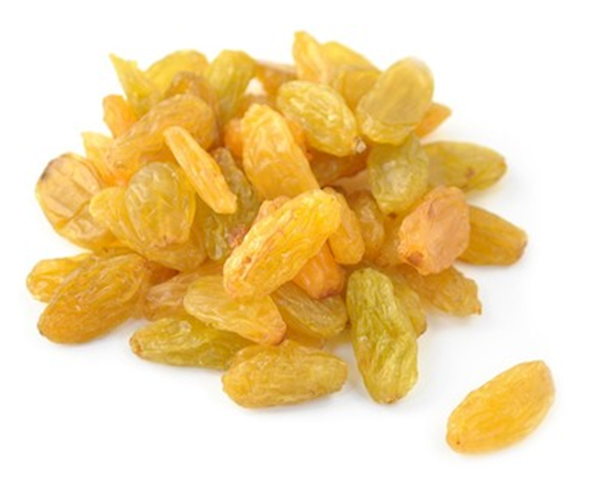 Dried Raisins Golden, Jumbo 30lbs
