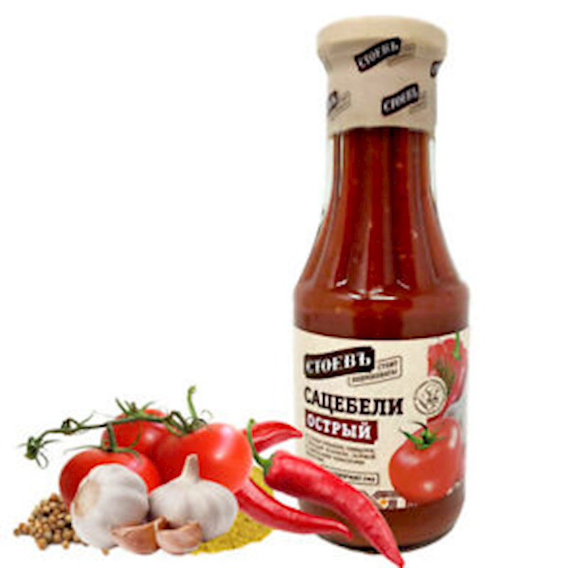 Stoev Sauce Satsebeli, Hot 320g/12pack