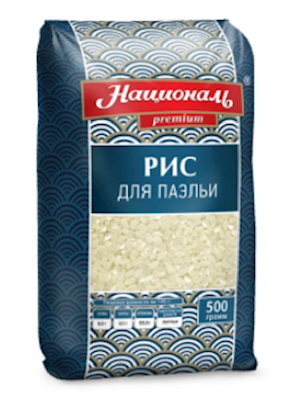 Natsional Angstrem Rice For Paella, Premium Kosher 500g/6pack