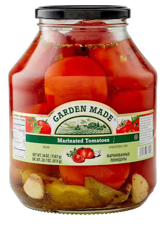 GARDEN MADE Marinated Red Tomatoes 1587g/6pack