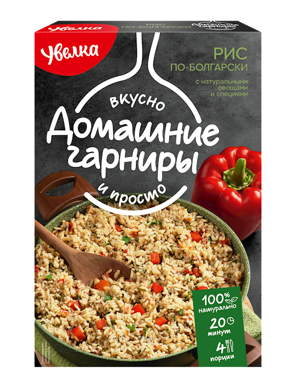 Uvelka Rice, Bulgarian Style 300g/6pack