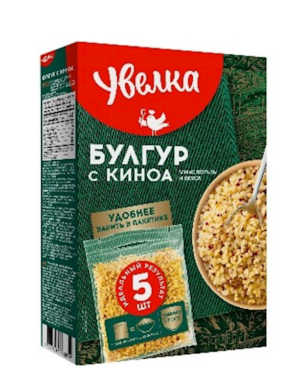 UVELKA Bulgur with Quinoa Mix 400g/6pack