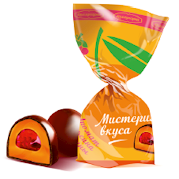 Candy Mystery Of Taste, W/ Orange & Raspberry  8.8 lb