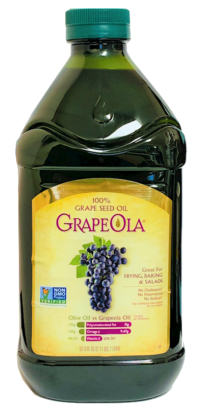 Grapeola Grapeseed Oil 2000ml/8pack