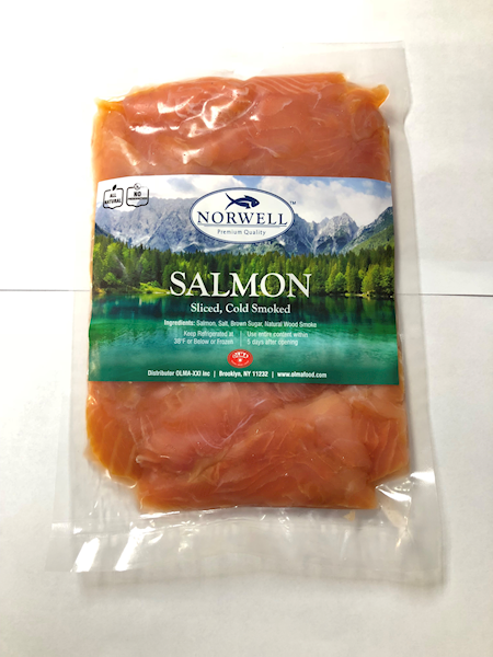 Cold Smoked Salmon, Trimming 16oz (453g)