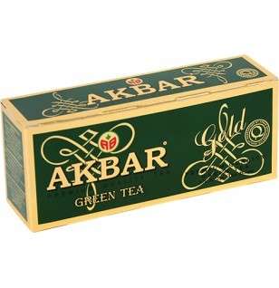 AKBAR Gold Green Tea 25bag/24pack