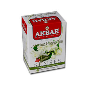 AKBAR Jasmine Green Tea 20pyramid/10pack