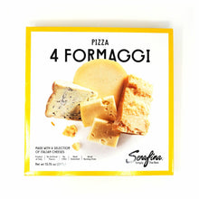 Load image into Gallery viewer, Serafina 4 Formaggi Frozen Pizza, W/Four Cheeses 390g/12pack
